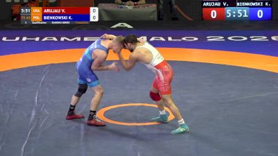 65 kg Qualification - Vito Arujau, USA vs Krzysztof Bienkowski, POL