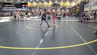 155 lbs 1st Place Match - Owen Thomas, Central Iowa Wrestling Club /Team Intensity vs Gavyn Gatewood, Moen Wrestling Academy