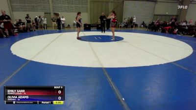 115 lbs Round 2 (6 Team) - Emily Sarr, Pennsylvania vs Olivia Adams, Virginia