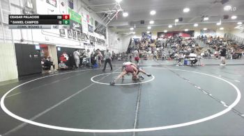 132 lbs Cons. Round 2 - Ceasar Palacios, Fontana vs Daniel Campos, La Quinta/LQ