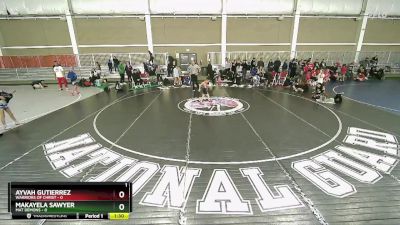 55 lbs Placement (4 Team) - Makayela Sawyer, Mat Demons vs Ayvah Gutierrez, Warriors Of Christ