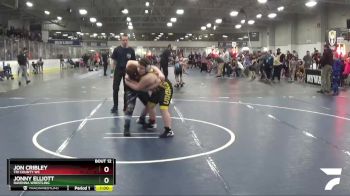 Cons. Round 3 - Jon Cribley, Tri County WC vs Jonny Elliott, Ravenna Wrestling