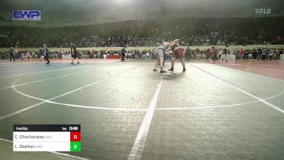 Consi Of 16 #1 - Carson Charboneau, Wagoner vs Logan Skelton, Shawnee Middle School