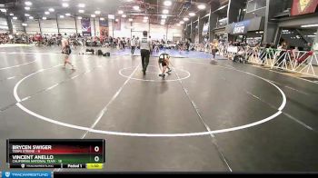 100 lbs Rd# 9- 2:15pm Saturday Final Pool - Vincent Anello, California National Team vs Brycen Swiger, Terps Xtreme