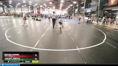 100 lbs Rd# 9- 2:15pm Saturday Final Pool - Vincent Anello, California National Team vs Brycen Swiger, Terps Xtreme