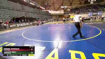 4A 132 lbs Cons. Round 2 - Andrew Seely, North Creek vs Samuel Gonzalez, Sunnyside