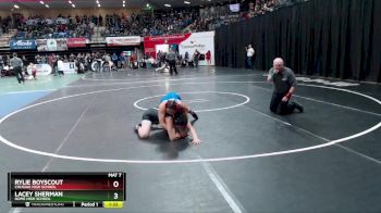 145G Champ. Round 1 - Lacey Sherman, Nome High School vs RYLIE BOYSCOUT, Chugiak High School