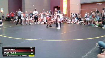 92 lbs Semis & 1st Wrestleback (8 Team) - Laydon Knox, The Missouri Maulers vs Talon Fouche, Team Apex