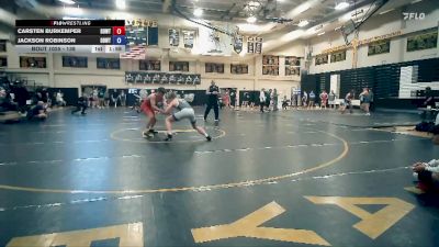 138 lbs Semifinal - Carsten Burkemper, Collum Trained vs Jackson Robinson, Team Missouri Select