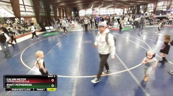 36 lbs Quarterfinal - Calvin McCoy, Charger Wrestling Club vs Ryatt Mcpherson, JWC