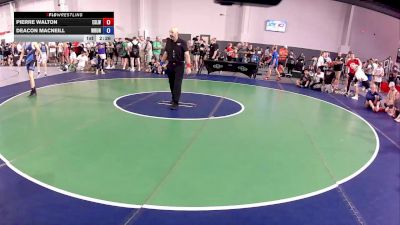 165 lbs Cons. Round 4 - Pierre Walton, East St. Louis Wrestling Club vs Deacon MacNeill, Wrestling University