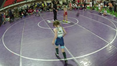 65 lbs Kinley Leonard, Idaho 14U Girls vs Kleonna Block, Hawaii 14U Girls