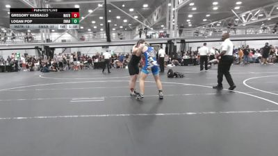 165 lbs Round 3 (6 Team) - Gregory Vassallo, Mat Assassins Red vs Logan Pop, Savage WA Boogiemen