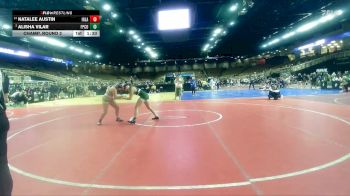 155 lbs Champ. Round 2 - Natalee Austin, Indian Land vs Alisha Vilar, Flagler Palm Coast