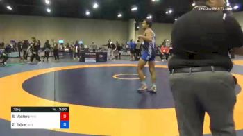 72 kg 5th Place - Seth Vosters, Wisconsin Regional Training Center vs Zachary Tolver, Interior Grappling Academy