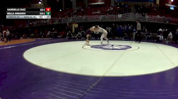 130 lbs Round 2 (3 Team) - Gabrielle Diaz, Lexington vs Bella Arrants, Grand Island