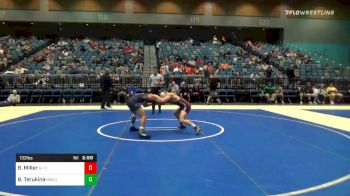 133 lbs Consolation - Bryce Miller, North Idaho vs Blaysen Terukina, Menlo