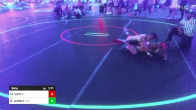 101 lbs Round Of 16 - Mj Vieth, St. Paul Youth Wrestling vs Shayla Wolters, Ridge WC