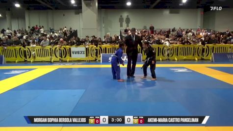 Akemi-Maria Castro Pangelinan vs Morgan Sophia Bersola Vallejos 2025 American National IBJJF Jiu-Jitsu Open Championship