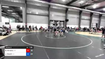 57 kg Prelims - Bryan Winans, Aviators vs Joe Couch, Capital Wrestling Club