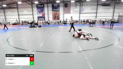 120 lbs Round Of 32 - Elias Hajali, MA vs Christian Ballon, VA