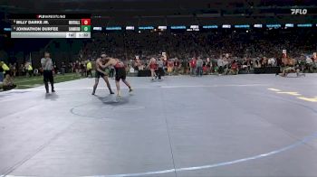D3-215 lbs Champ. Round 1 - Johnathon Durfee, Meridian Early College HS vs Billy Darke Jr., Whitehall
