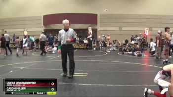 72 lbs Round 3 (6 Team) - Jacob Haslett, Metro All Stars vs Bruce Fowler, Untouchables Black