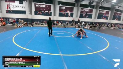 190 lbs Cons. Semi - Jamarkus Campbell, Texas vs Caiden Gonzales, Randall Youth Wrestling Club