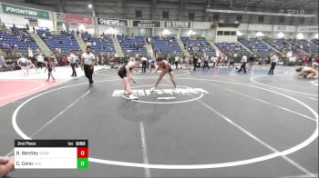 165 lbs 2nd Place - Boden Bentley, Team Champs vs Cesar Cano, Lexington Senior High