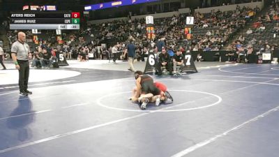 144 lbs Consi Of 16 #2 - Ayers Reich, Cathedral Catholic (SD) vs James Ruiz, Esperanza (SS)