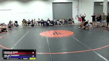 125 lbs Round 1 (8 Team) - Nicholas Wade, Michigan Blue vs Nolan Haggerty, Ohio Red