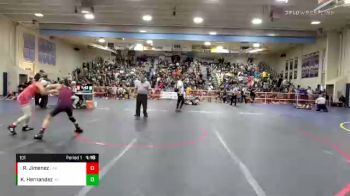 101 lbs Champ. Round 2 - Rebekah Jimenez, Lawndale vs Katherine Hernandez, Bell Gardens