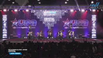 The California All Stars - Ontario - Crystal [2025 L1 Senior Day 2] 2025 USA All Star Cheer Super Nationals