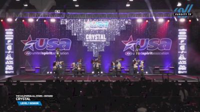 The California All Stars - Ontario - Crystal [2025 L1 Senior Day 2] 2025 USA All Star Cheer Super Nationals