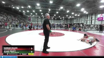 110 lbs Semifinal - Gunnar Wilson, Salem Elite Mat Club vs Ryker Pruett, Team Bucs - North Bend WC