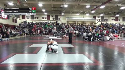 106 lbs Semifinal - Keller Little, Eddyville-Blakesburg-Fremont vs Lucas Reeder, Pleasant Valley