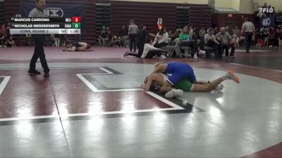 106 lbs Cons. Round 2 - Nicholas Messersmith, Osage vs Marcus Cardona, West Liberty