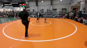 38 lbs Cons. Round 3 - Tezza Leyva, El Paso Enforcers Wrestling Club vs Dominic Luna, Katy Area Wrestling Club