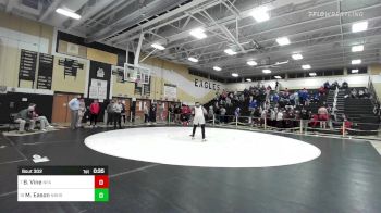 285 lbs Consi Of 8 #2 - Brenden Vine, Norwich Free Academy vs Marquise Eason, New Britain