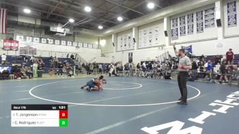 113 lbs Quarterfinal - Ty Jorgenson, Newtown vs Cesar Rodriguez, Platt