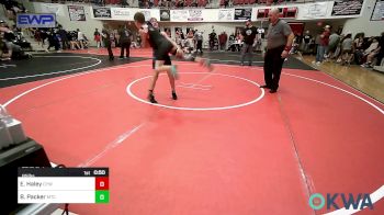 85 lbs Consi Of 4 - Easton Haley, Coweta Tiger Wrestling vs Brycen Packer, Miami Takedown Club