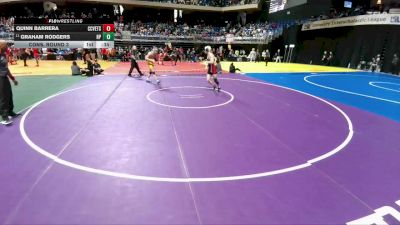 5A 157 lbs Cons. Round 3 - Graham Rodgers, Dallas Highland Park vs Quinn Barrera, Corpus Christi Veterans Memorial