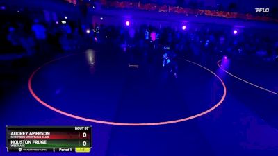 58-62 lbs Round 2 - Houston Fruge, Westlake vs Audrey Amerson, Shootbox Wrestling Club