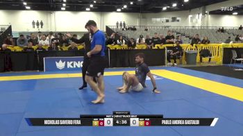 Pablo Andrea Gastaldi vs Nicholas Saverio Fera 2025 World IBJJF Jiu-Jitsu No-Gi Championship