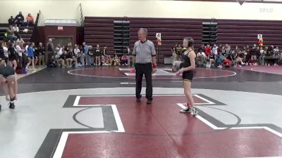 100 lbs Cons. Round 1 - Jayd Olson, Janesville vs Ashlyn Myers, Mason City