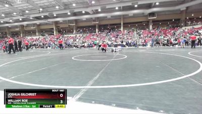 49 lbs Quarterfinal - William Roe, WR - Topeka Blue Thunder vs Joshua Gilchrist, WTC