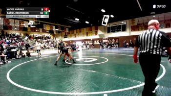 126 lbs Cons. Round 2 - Vader Vargas, Ironwood vs Dariel Contreras, Sahuarita