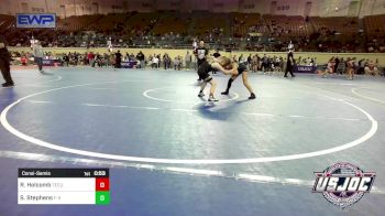 85 lbs Consolation - River Holcomb, Tecumseh Youth Wrestling vs Sophia Stephens, F-5 Grappling