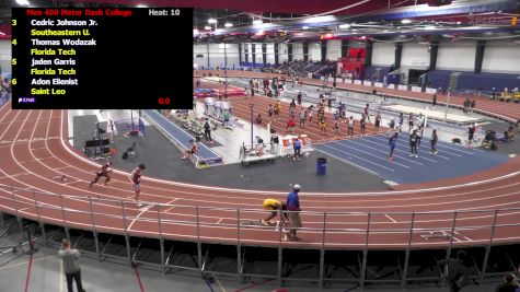 Men's 400m, Finals 10