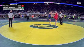 D4-157 lbs Semifinal - Eli Roe, Beaverton vs Mason Mansfield, Gobles